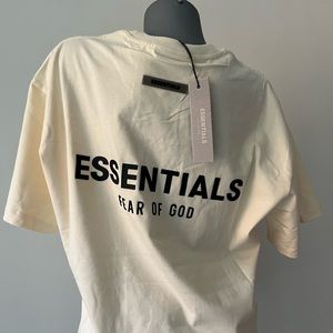Essentials shirt, cream color, brand new